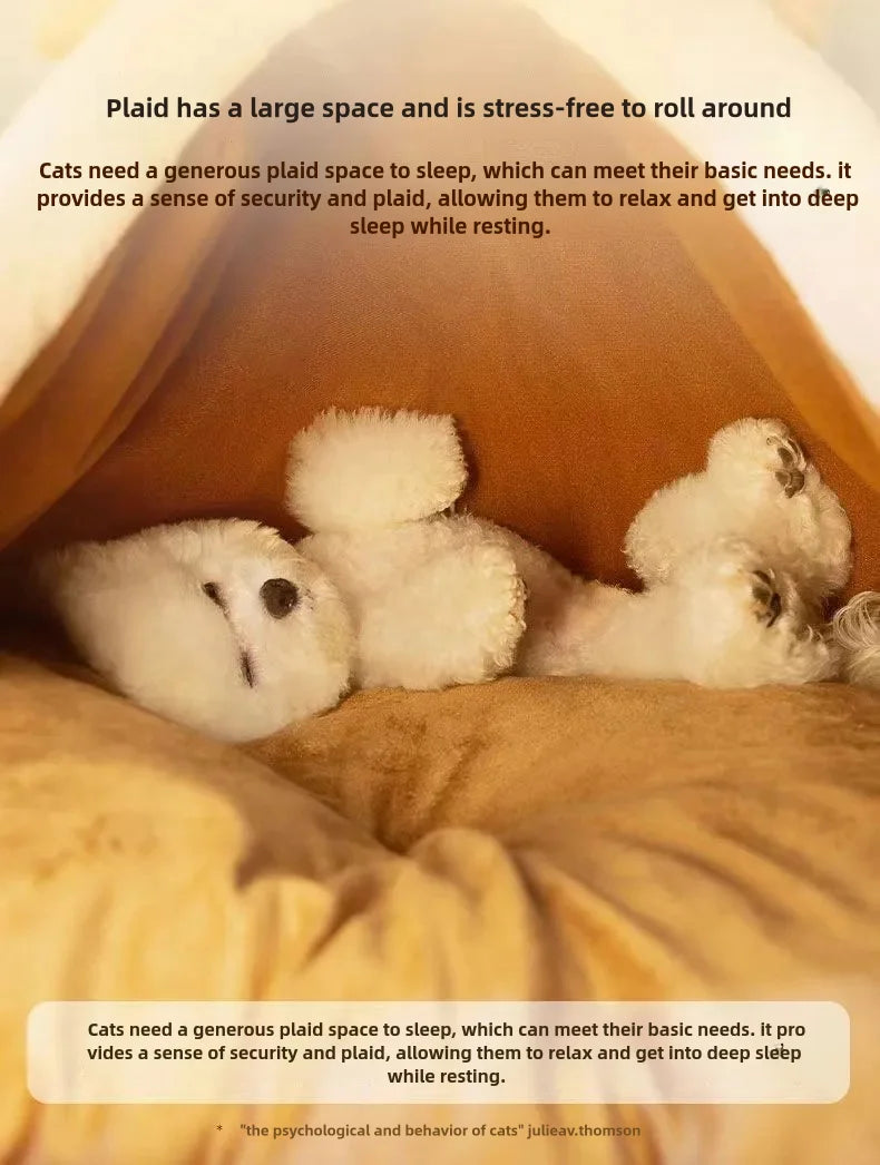 Cozy Four Seasons Cat Nest
