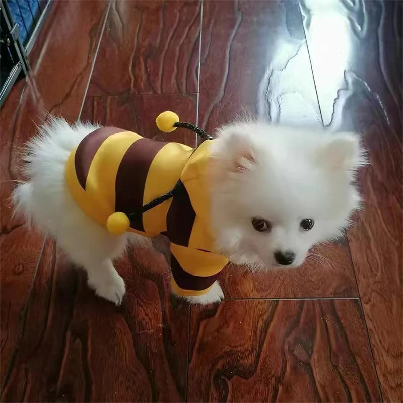 Cute Cozy Bee Dog Hoodie