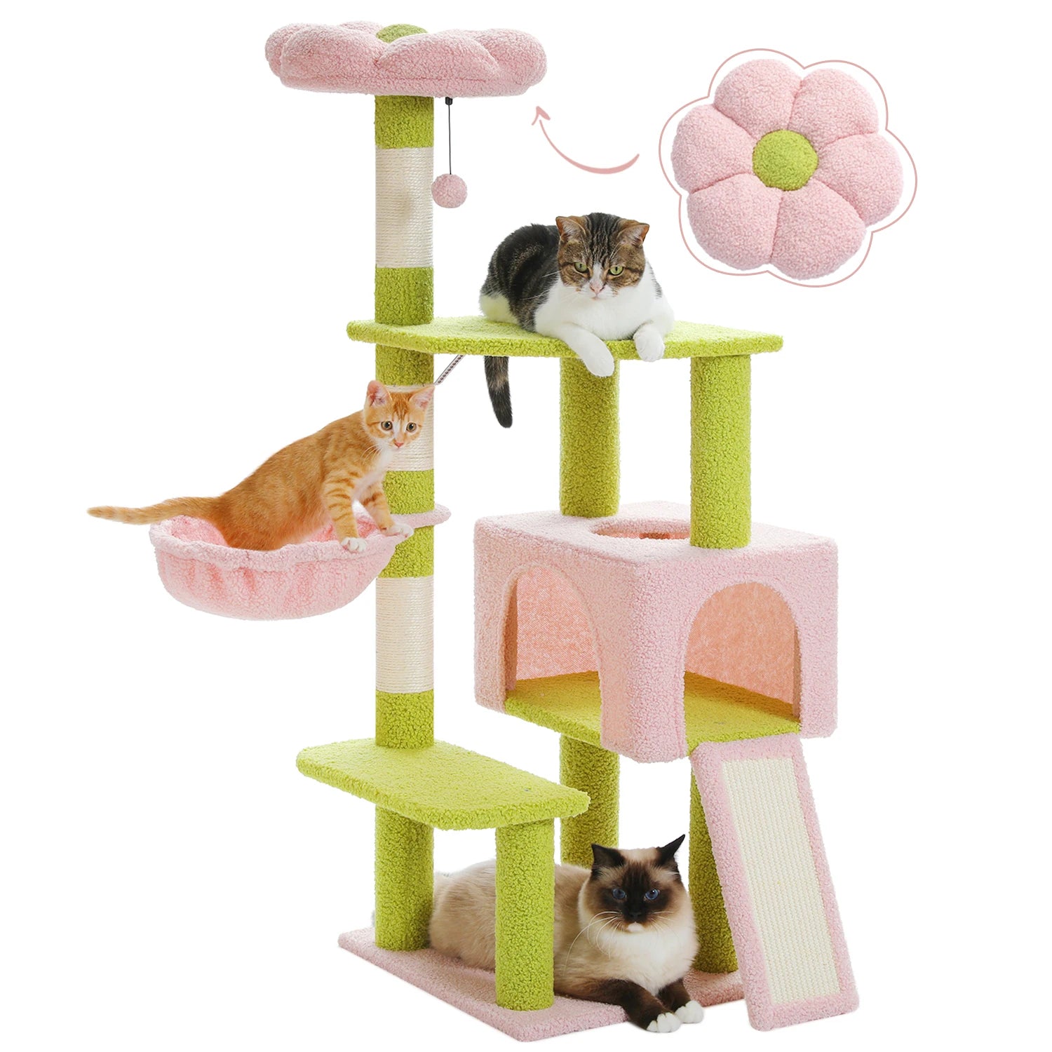 Cute Multi-Level Cat Tree