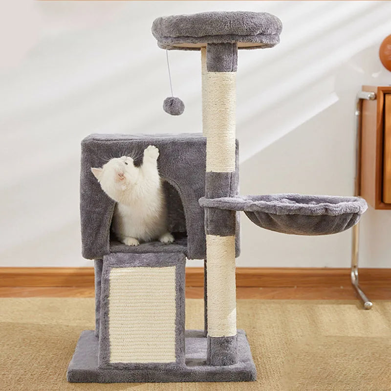 Luxury Cat Tower with Hammock