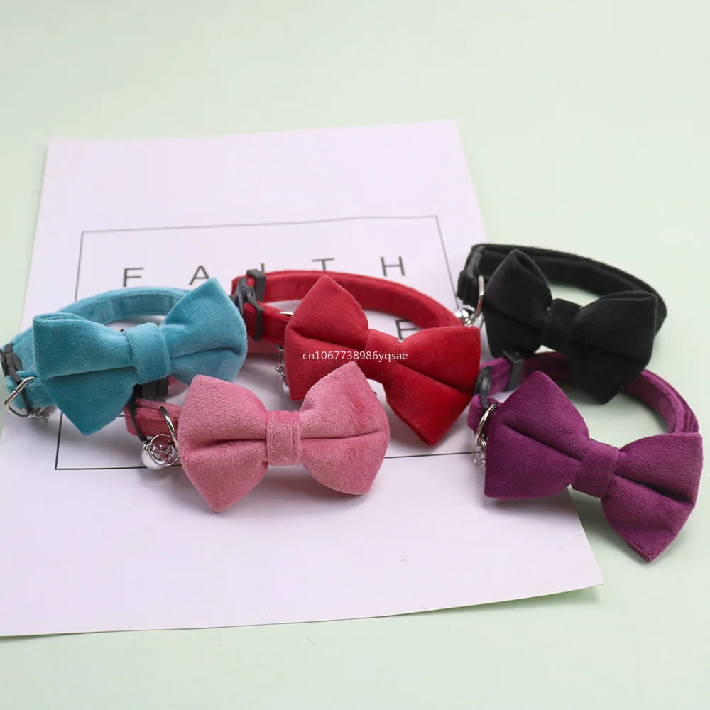 Chic Bowtie Collars for Pets