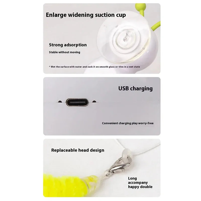 Interactive Cat Stick Toy