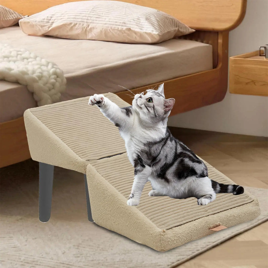 Dual-Purpose Dog Stair Ramp