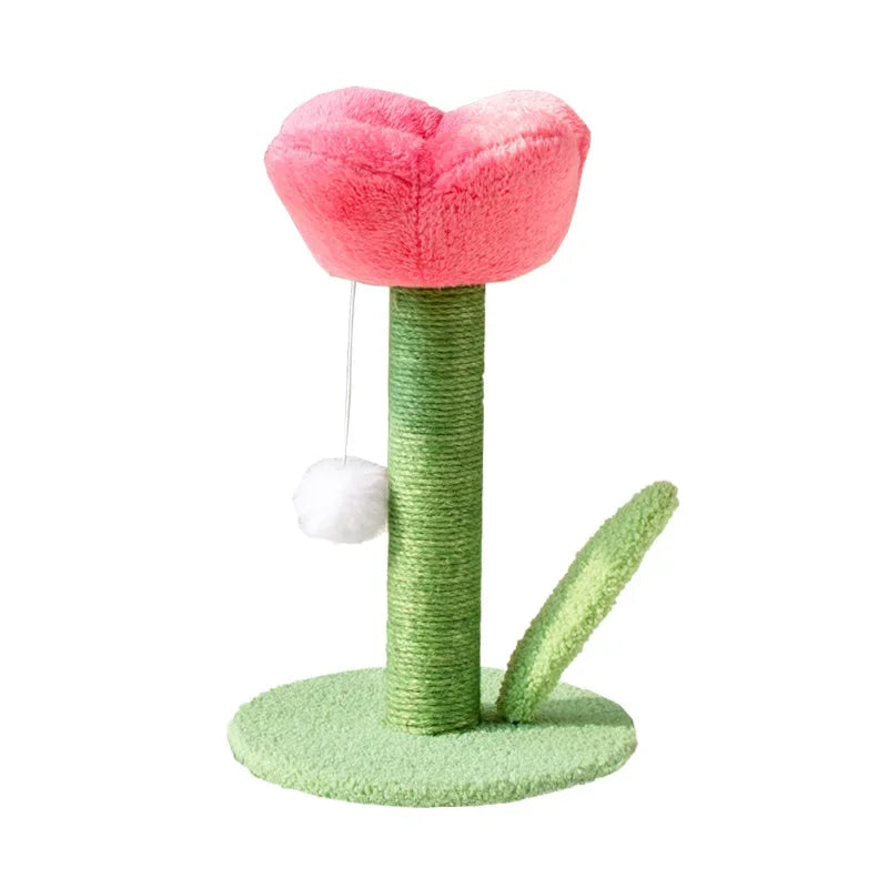 Cute Tulip Cat Tower