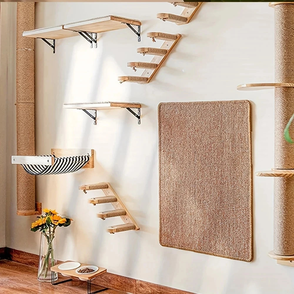Climbing Cat Wall Rack