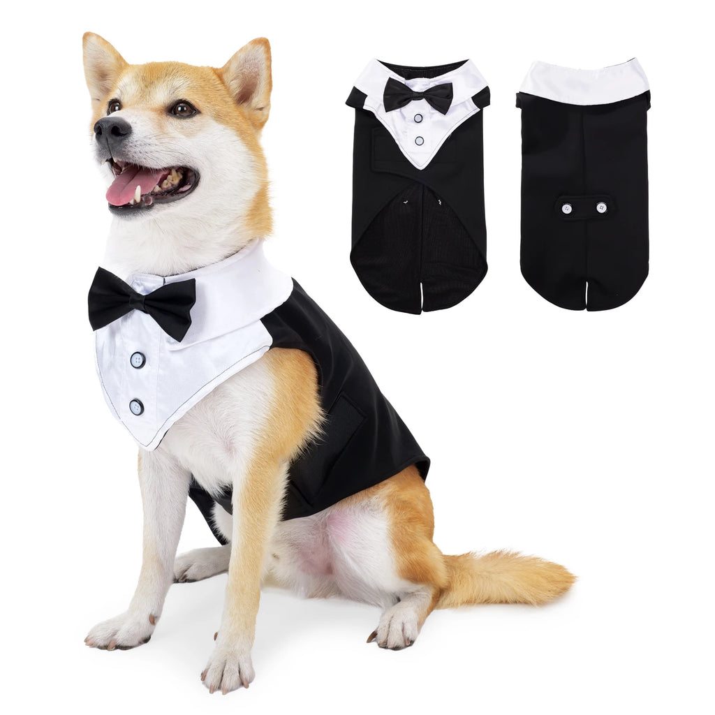 Charming Dog Tuxedo Suit
