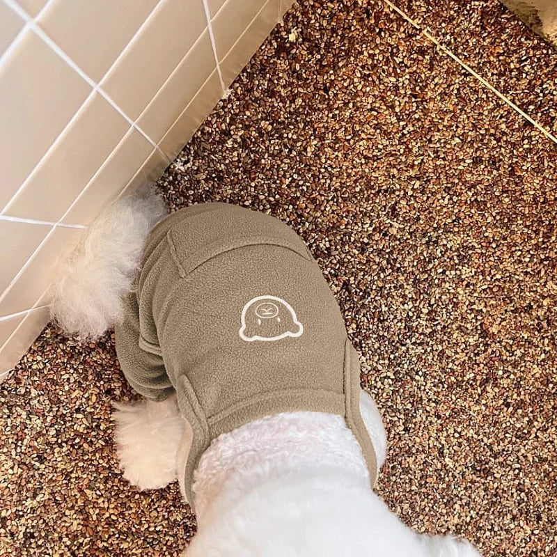 Cozy Bear Dog Jumpsuit