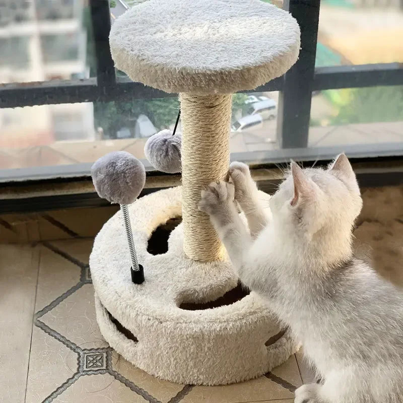 Interactive Cat Climbing Frame