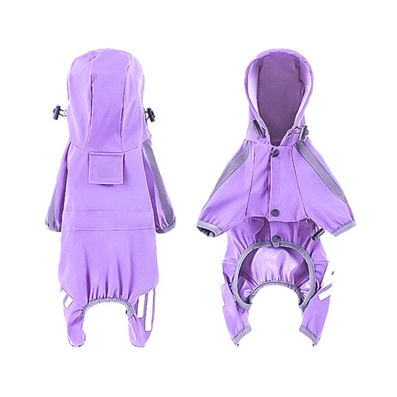 Reflective Dog Raincoat