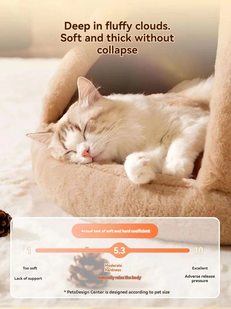 Cozy Four Seasons Cat Nest