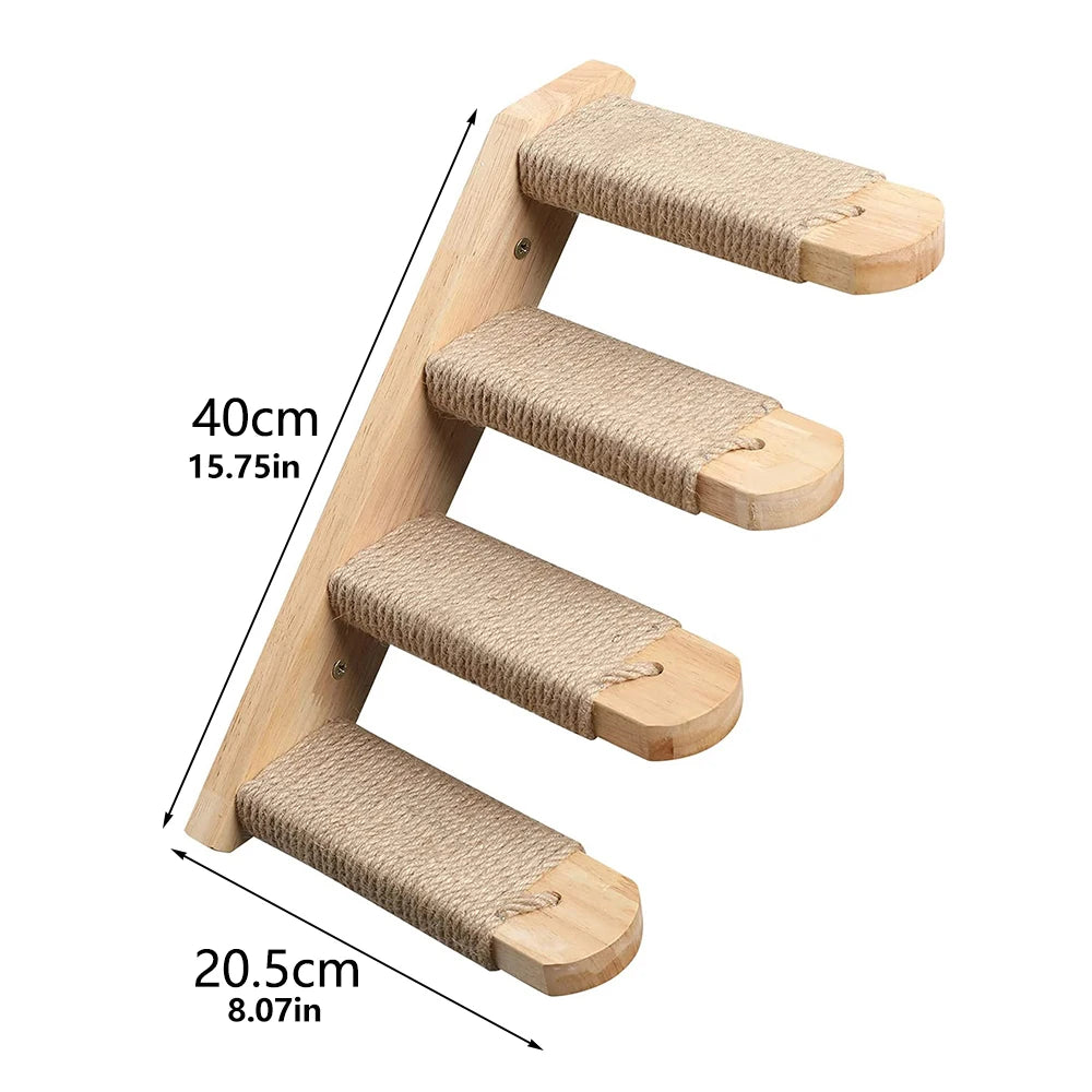 Climbing Cat Wall Rack