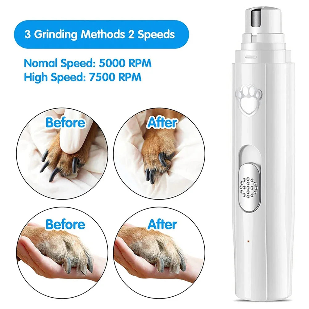 Rechargeable Nail Grinder for Pets