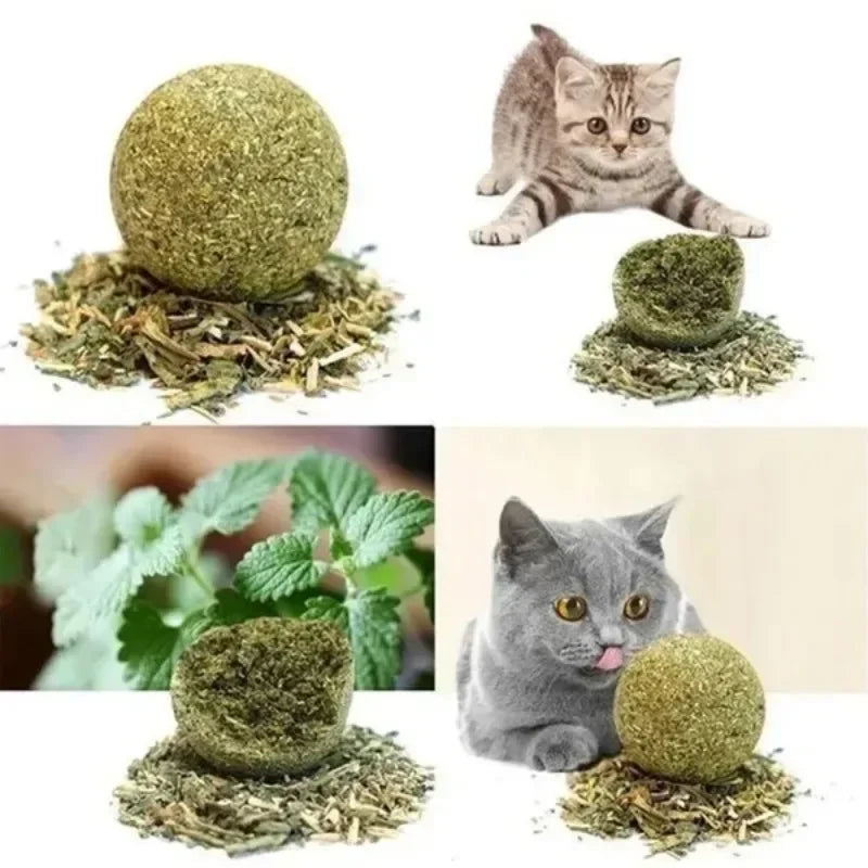 Natural Catnip Ball Toy