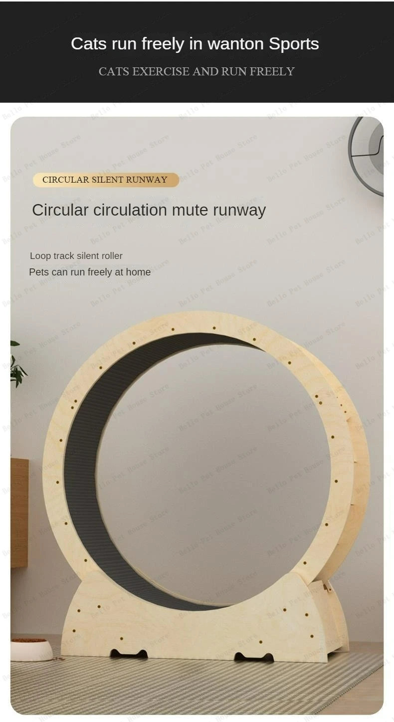 Silent Cat Treadmill Wheel