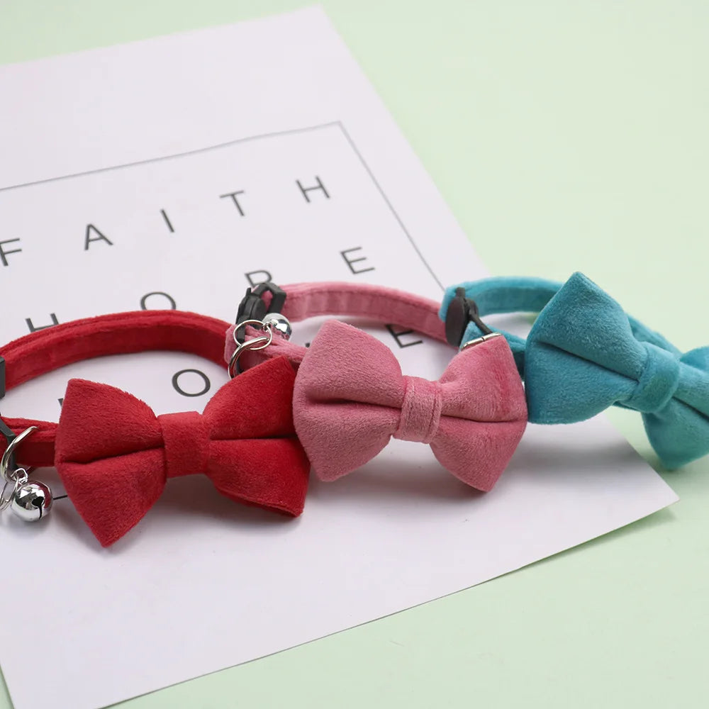 Chic Bowtie Collars for Pets
