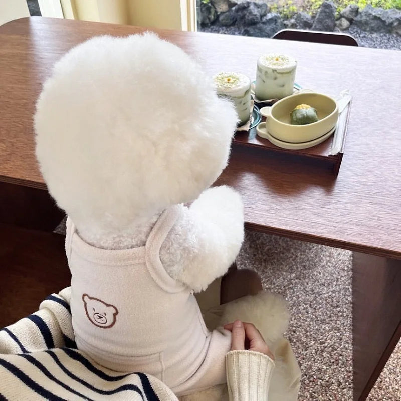 Cozy Bear Dog Jumpsuit