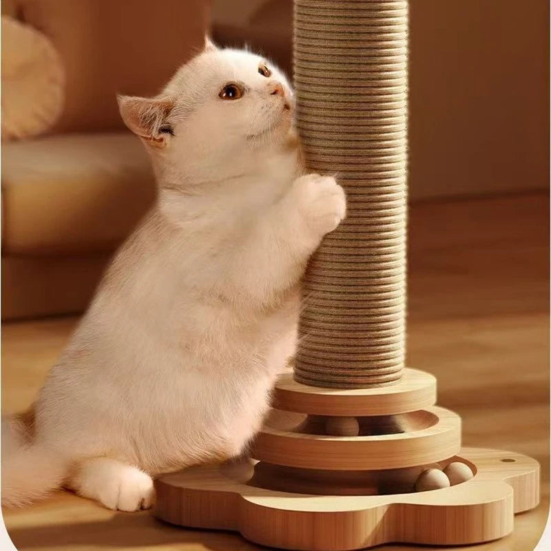 Sisal Cat Scratch Turntable Toy
