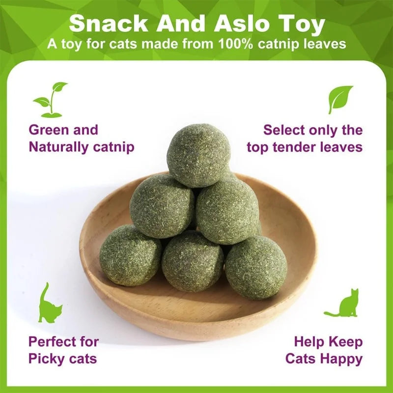 Natural Catnip Ball Toy