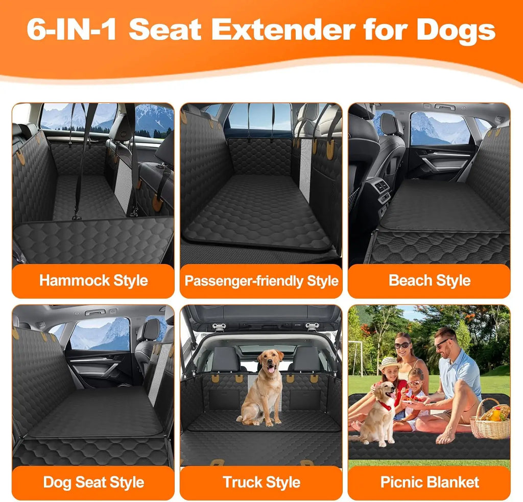 Foldable Dog Car Seat Protector