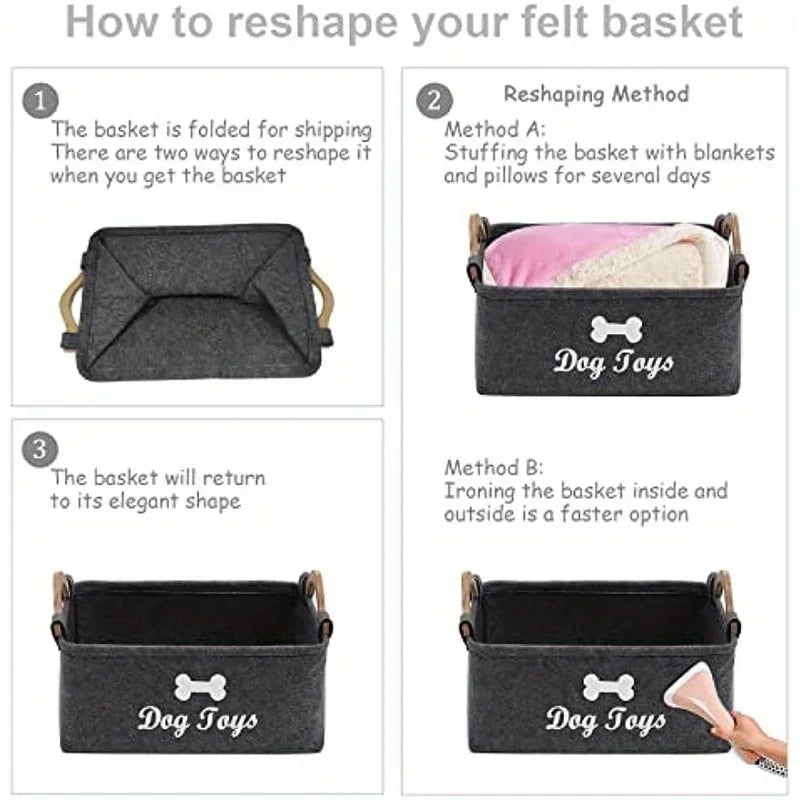 Cozy Pet Toy Organizer