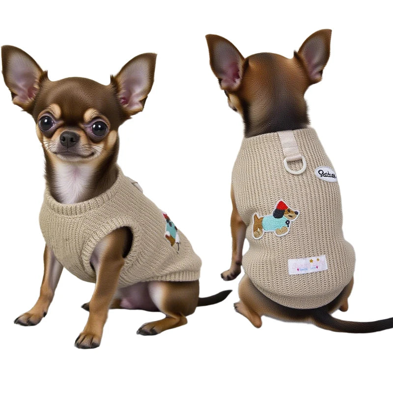 Cozy Knitted Dog Sweater