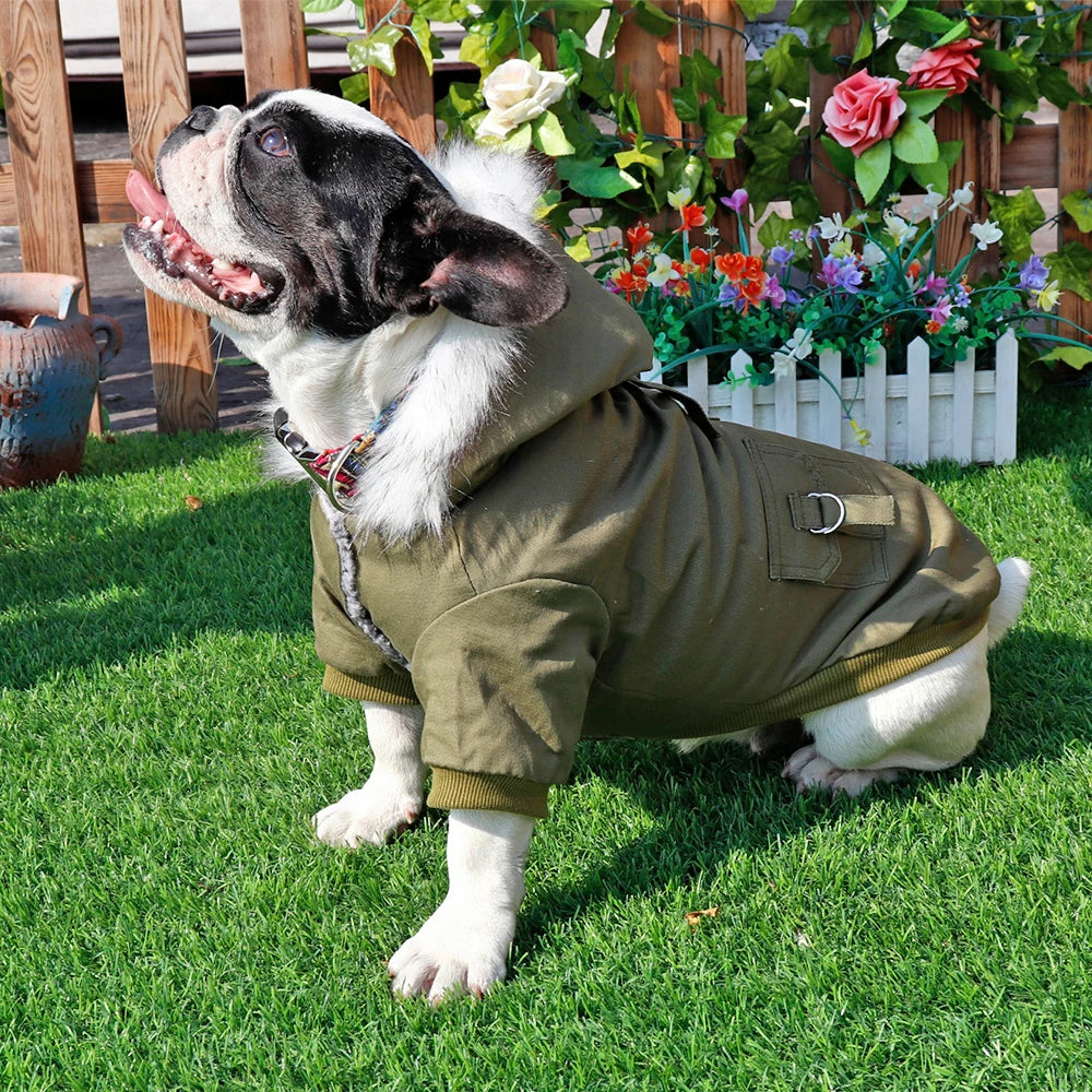 Stylish Dog Leather Jacket