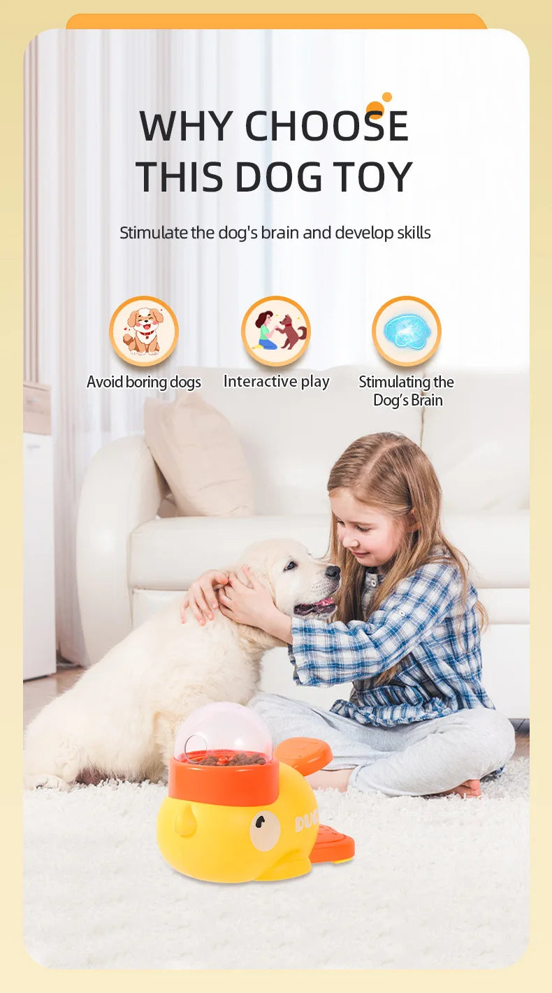 Duck Puzzle Feeder for Dogs
