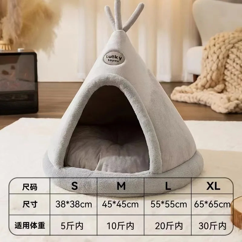 Cozy Four Seasons Cat Nest