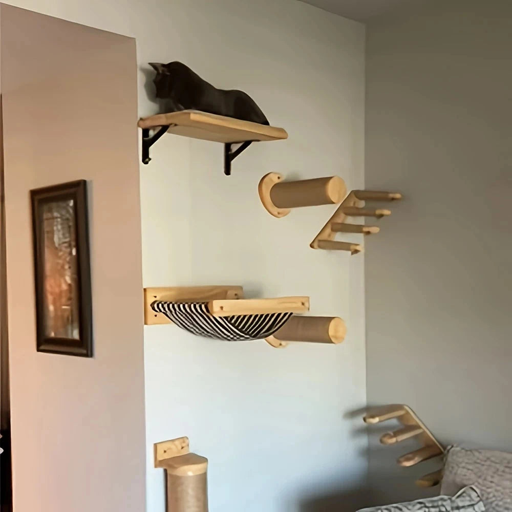 Climbing Cat Wall Rack