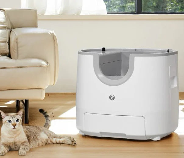 Smart Self-Cleaning Cat Litter Box