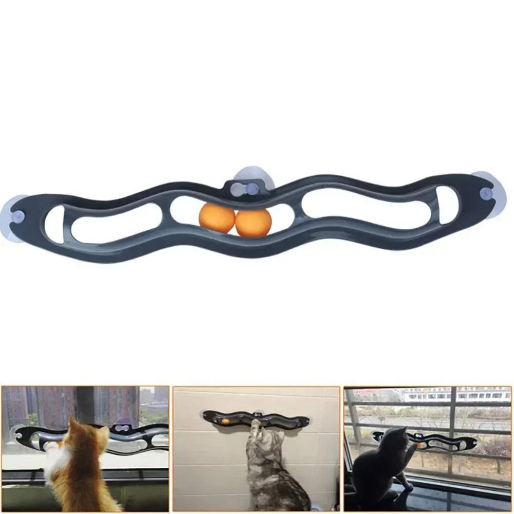 Fun Window Cat Track Toy