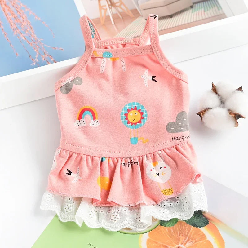 Charming Summer Dog Dress