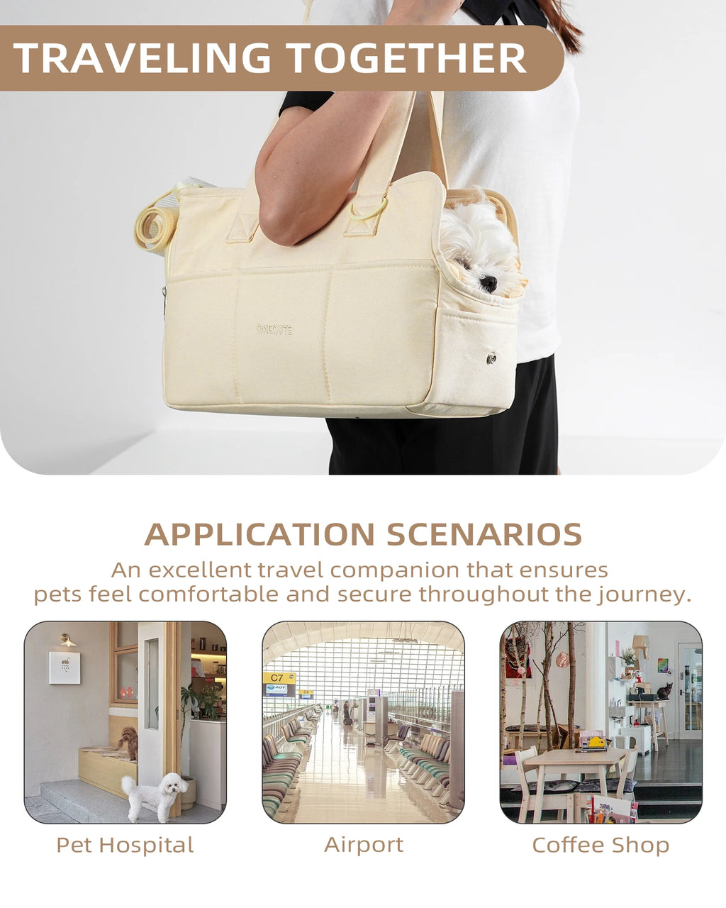 Cozy Portable Pet Carrier