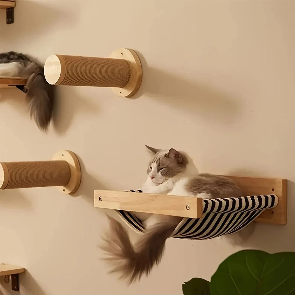 Climbing Cat Wall Rack