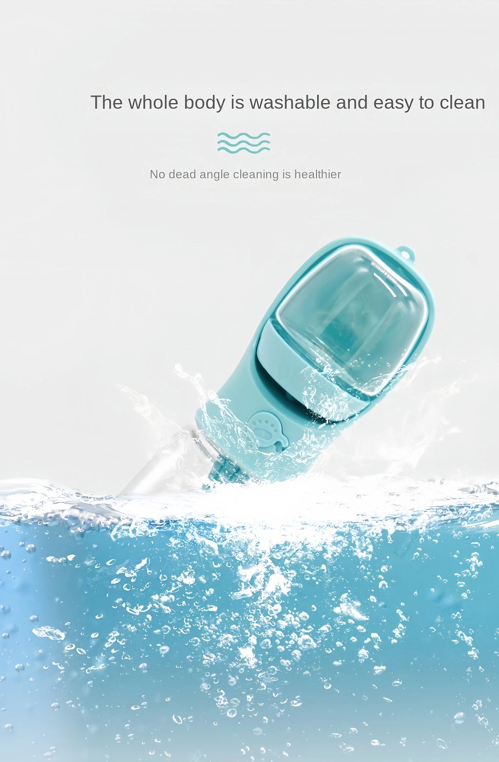 Travel-Friendly Pet Water and Food Bottle