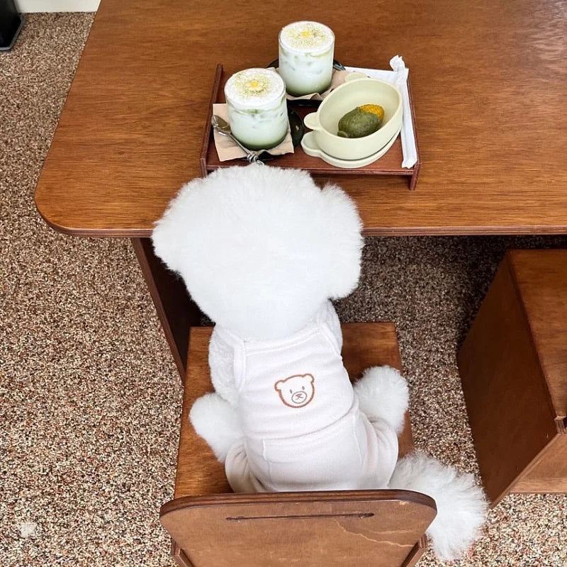 Cozy Bear Dog Jumpsuit
