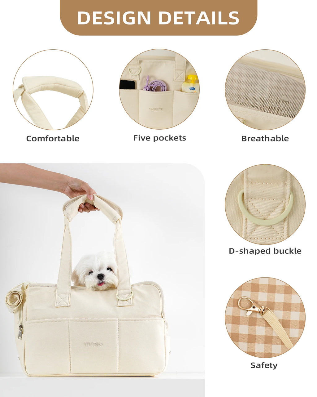 Cozy Portable Pet Carrier