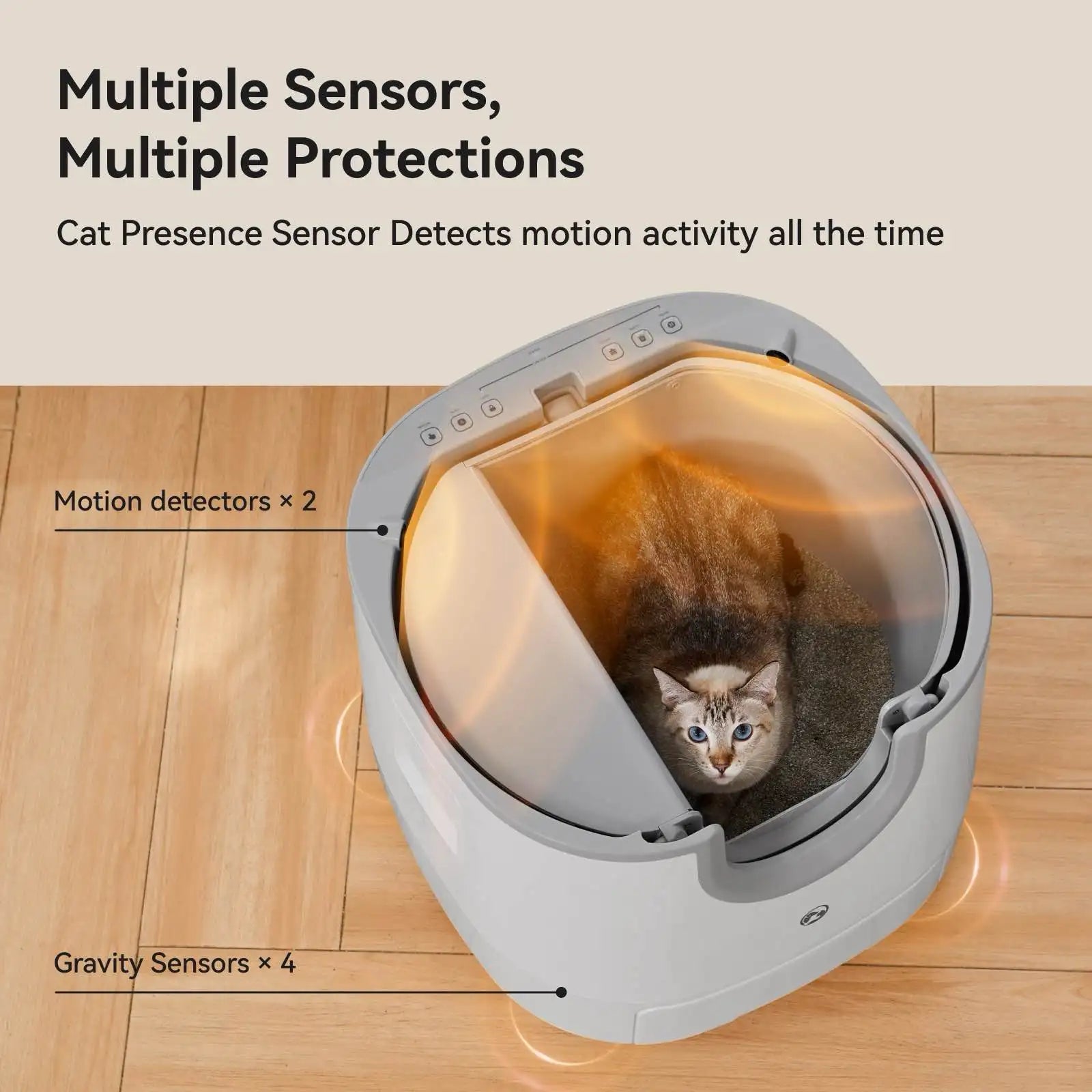 Smart Self-Cleaning Cat Litter Box
