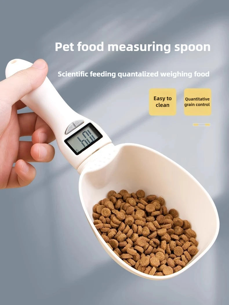 Smart Pet Food Weighing Scoop