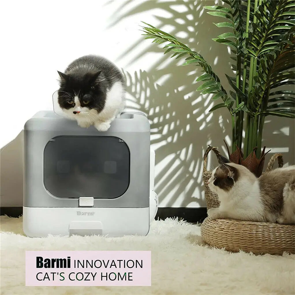 Compact Cat Litter Box