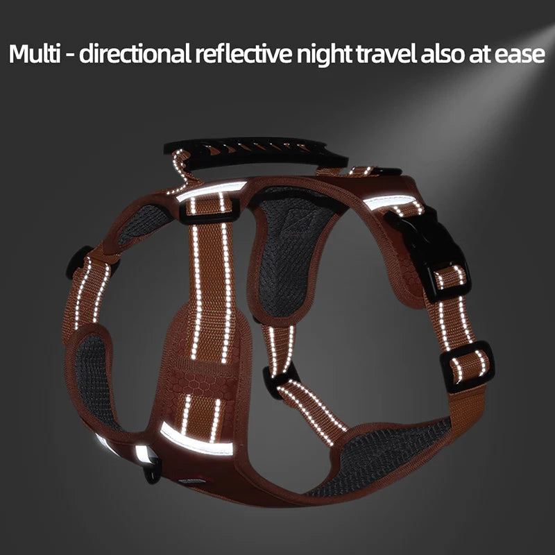 Reflective Dog Harness for Safe Walks