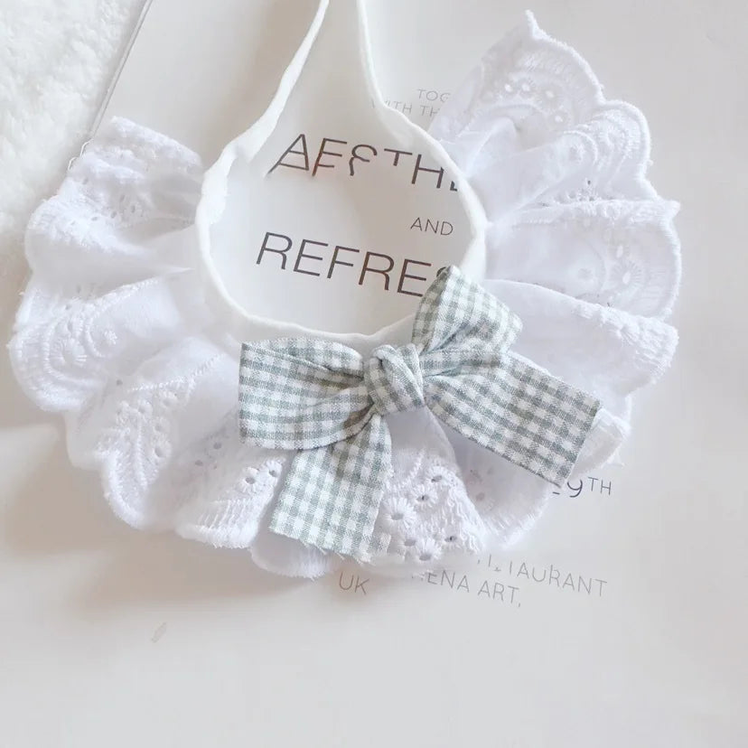 Elegant Lace Ruffle Pet Collar