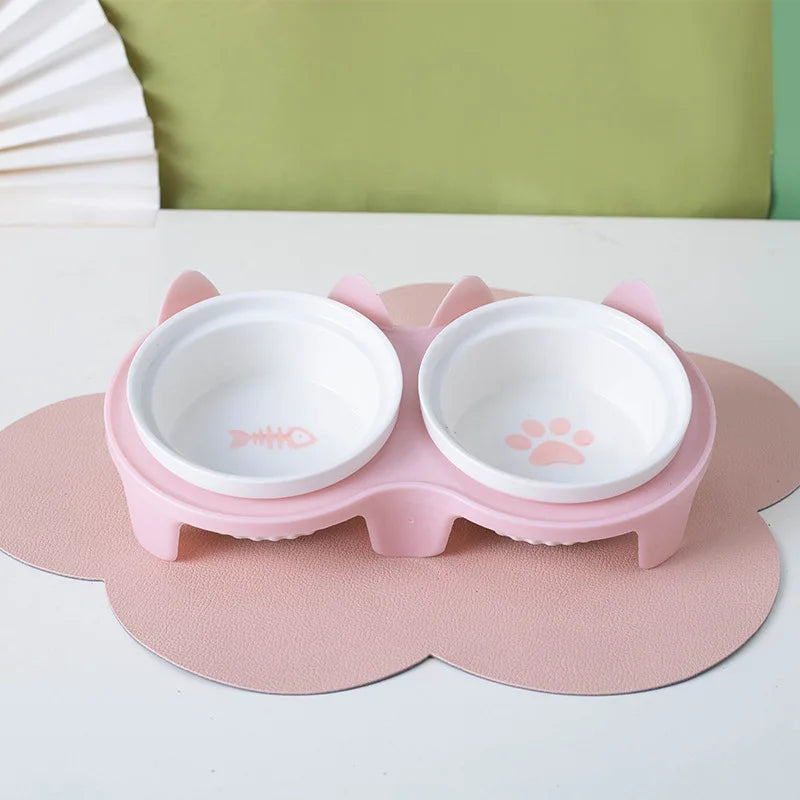 Stylish Inclined Pet Bowl