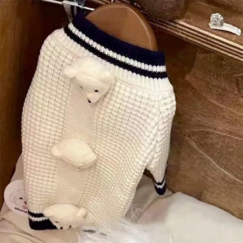 Cozy Teddy Bear Dog Sweater