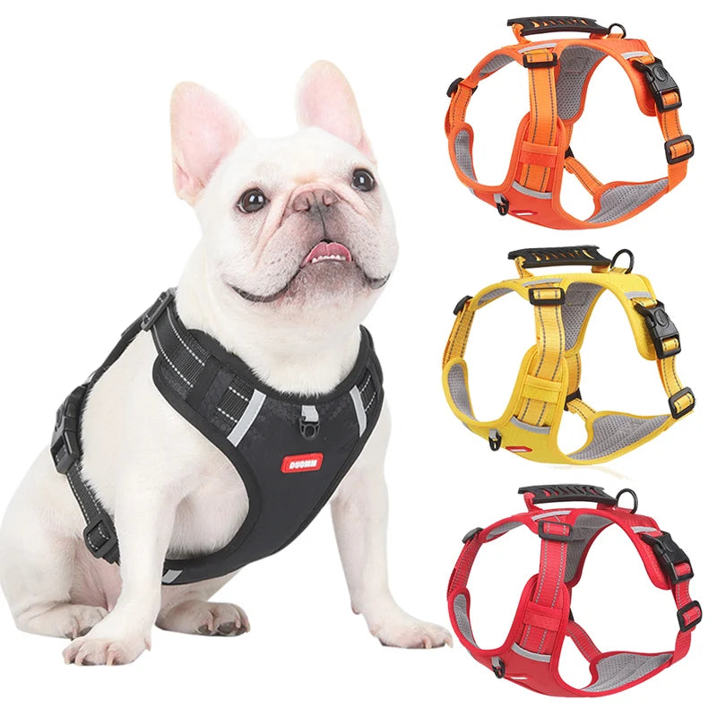 Reflective Dog Harness for Safe Walks