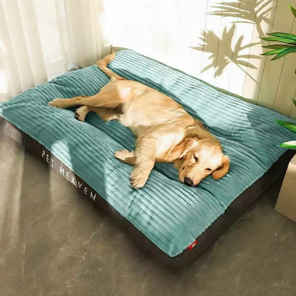 Cozy Corduroy Dog Bed