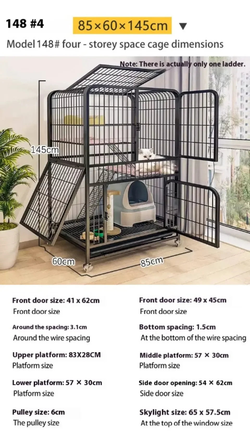 Luxury Cat Villa for Apartments
