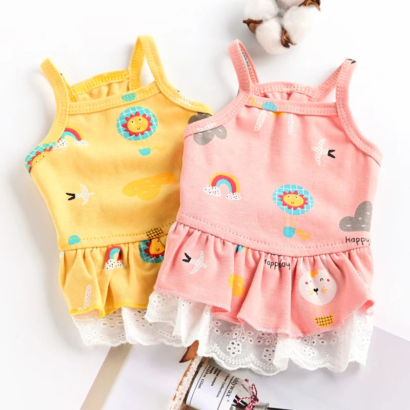 Charming Summer Dog Dress