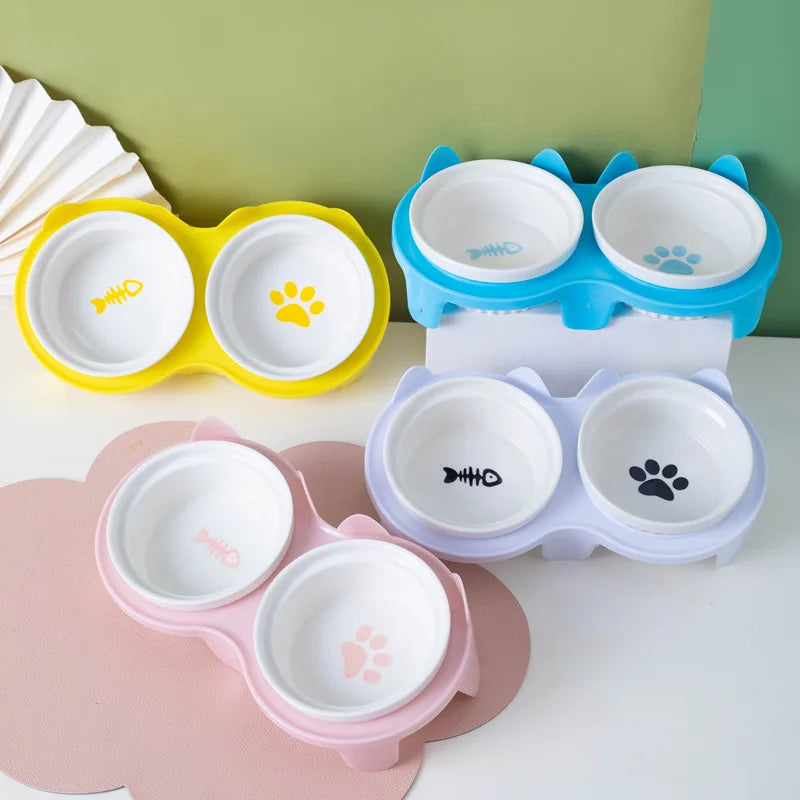 Stylish Inclined Pet Bowl
