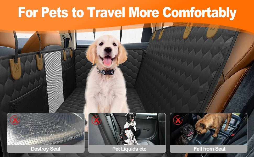 Foldable Dog Car Seat Protector